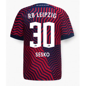 RB Leipzig Benjamin Sesko #30 Udebanetrøje 2023-24 Kort ærmer